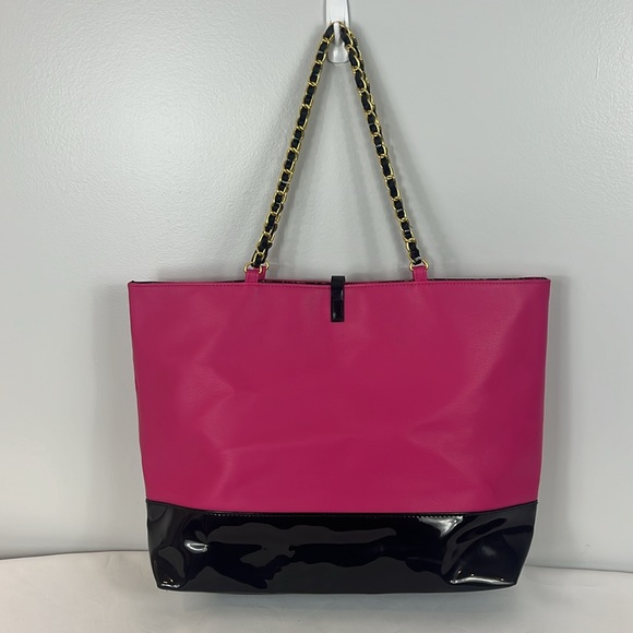 Juicy Couture Tote Bag in Pink and Black - Picture 4 of 14